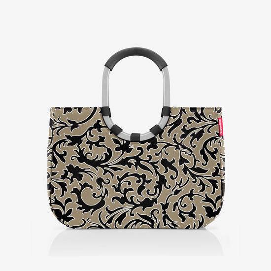 Reisenthel loopshopper L baroque marble (Einkaufstasche,schwarz) Top Angebot