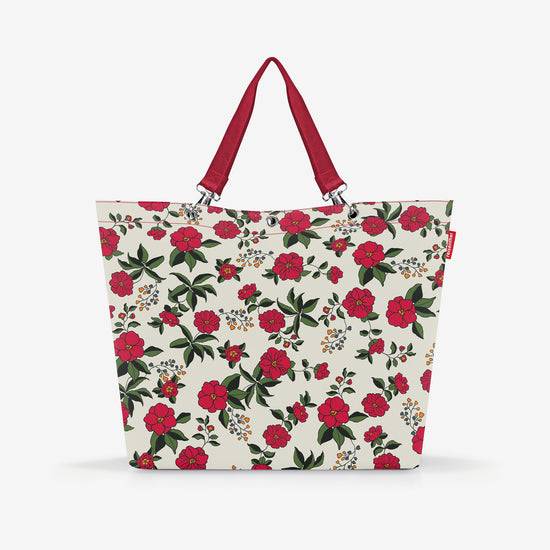 Reisenthel shopper XL garden white (Strandtasche,weiß) Kostenlose Rückgabe