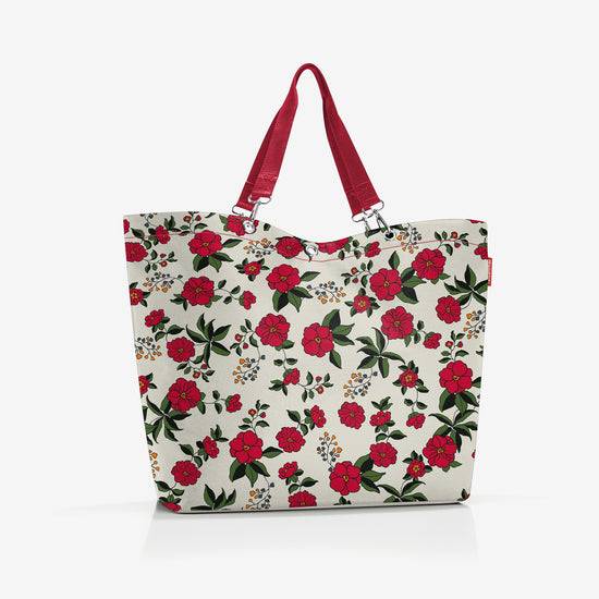 Reisenthel shopper XL garden white (Strandtasche,weiß) Kostenlose Rückgabe