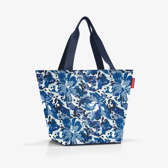 Reisenthel shopper M flora blue (Handtasche,blau) Clearance-Verkauf