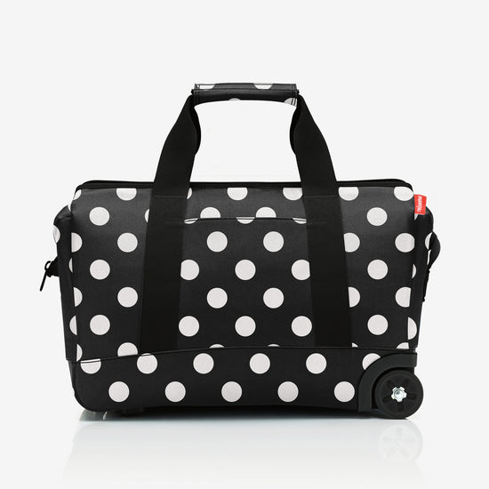 Reisenthel allrounder trolley frame dots white (Reisetasche,schwarz) Fabrikverkauf
