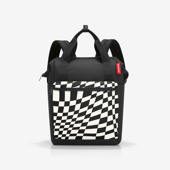 Reisenthel allrounder R op-art (Rucksack,schwarz) Großer Ausverkauf