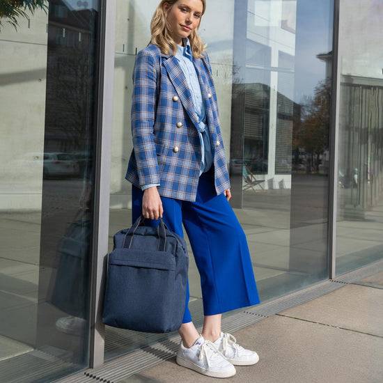 Reisenthel allday backpack M herringbone dark blue (Rucksack,dunkelblau) Online Shopping