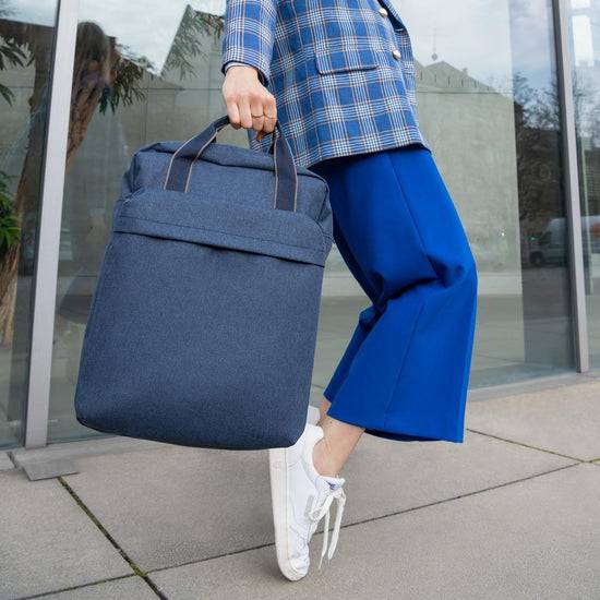 Reisenthel allday backpack M herringbone dark blue (Rucksack,dunkelblau) Online Shopping