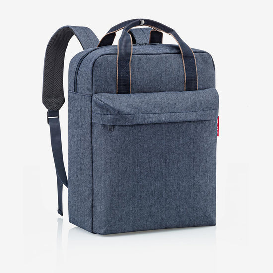 Reisenthel allday backpack M herringbone dark blue (Rucksack,dunkelblau) Online Shopping