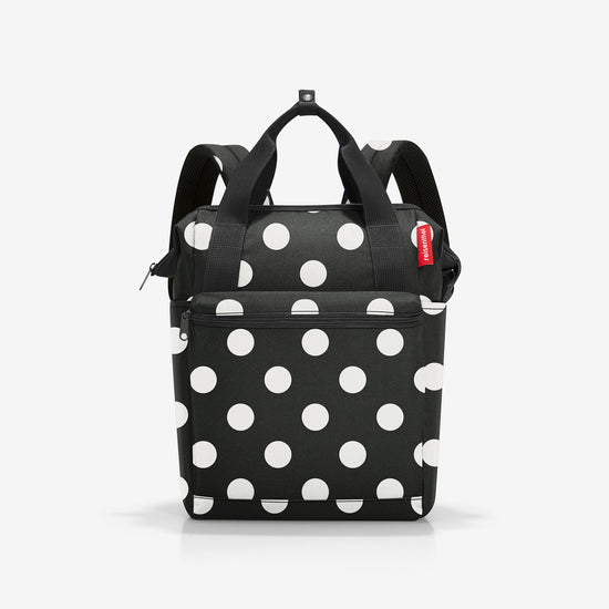 Reisenthel allrounder R dots white (Rucksack,schwarz) Black Friday