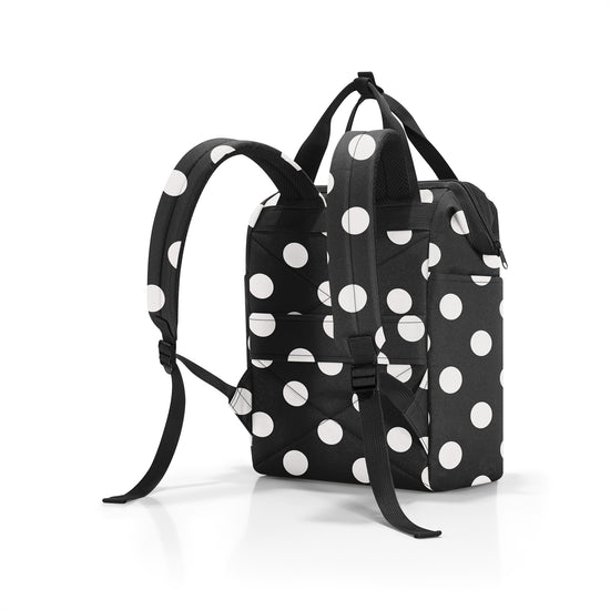 Reisenthel allrounder R dots white (Rucksack,schwarz) Black Friday