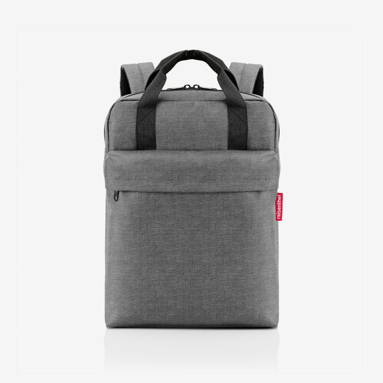 Reisenthel allday backpack M iso twist silver (Rucksack isoliert,grau) Osterangebot