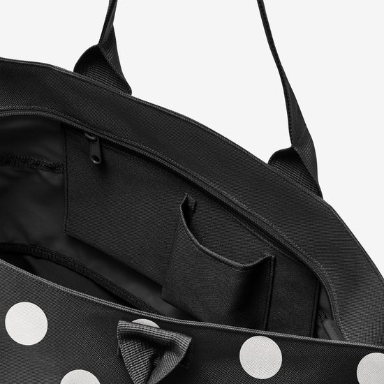 Reisenthel shopper e1 dots white (Damentasche,schwarz) Zeitlich begrenztes Angebot