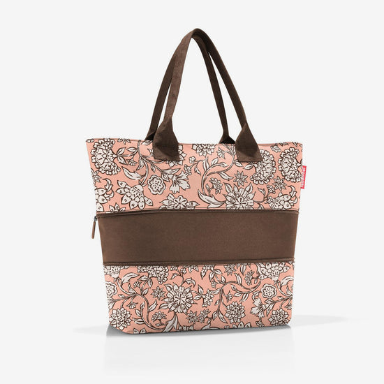 Reisenthel shopper e1 dahlia rose (Damentasche,weiß) Blitzangebot