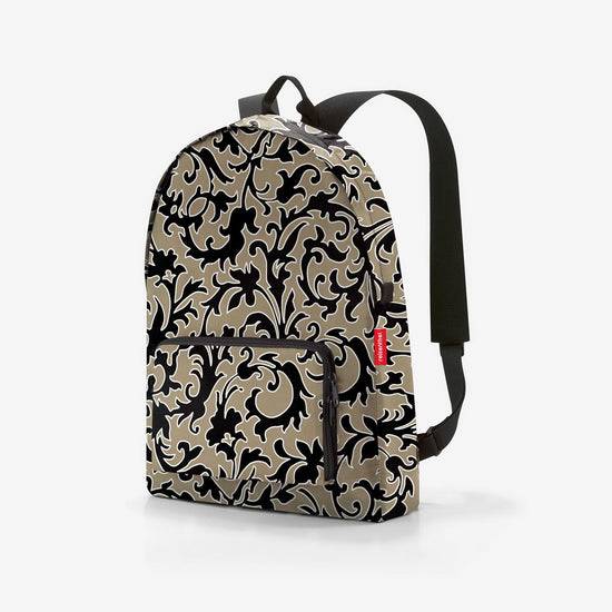 Reisenthel mini maxi rucksack baroque marble (Rucksack,schwarz) Tiefpreis