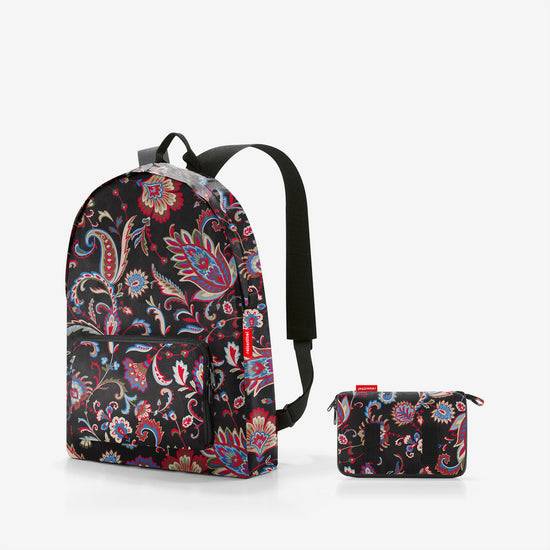 Reisenthel mini maxi rucksack paisley black (Rucksack,schwarz) Wochenangebot