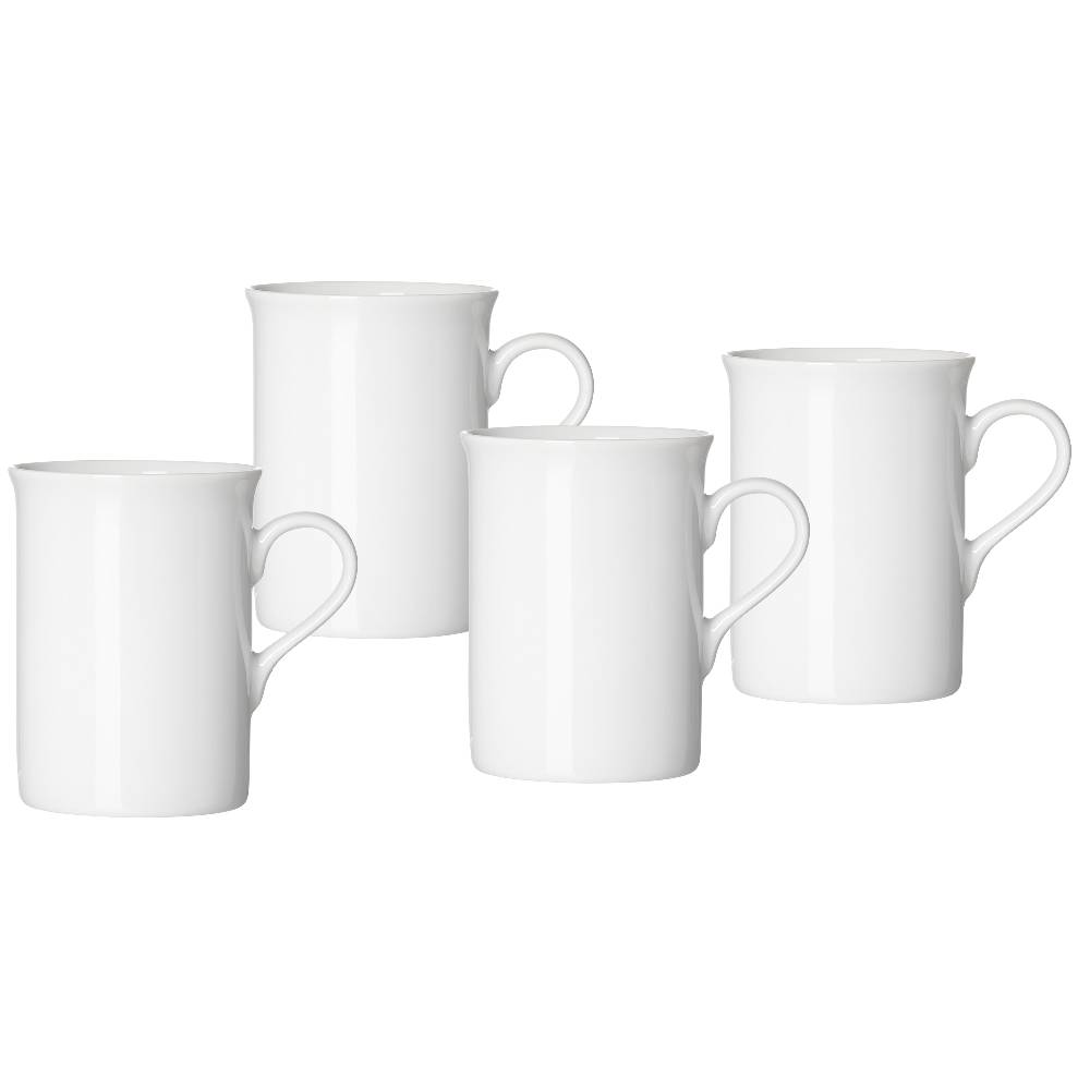 Ritzenhoff & Breker Bianco Kaffeebecher-Set Bianco, 4-teilig