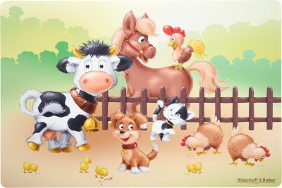 Ritzenhoff & Breker Hoftiere Kindertischset