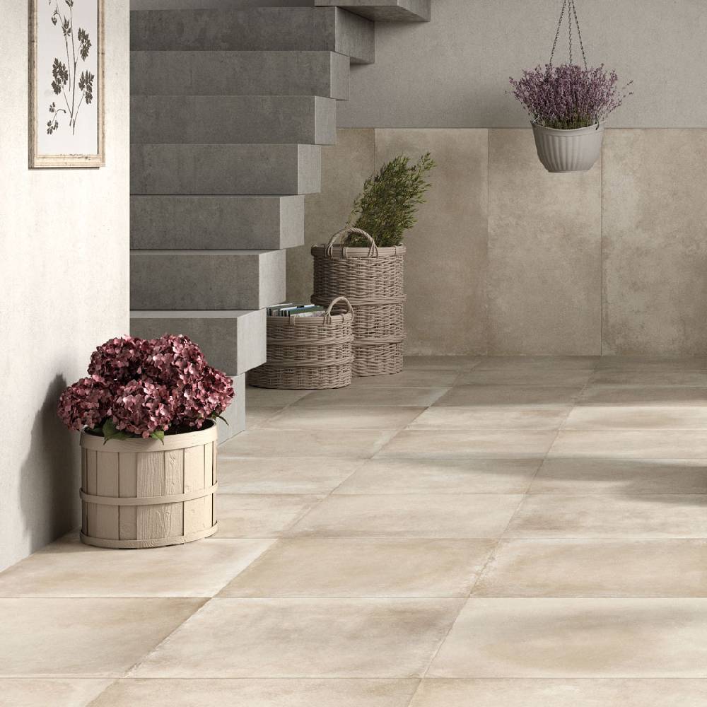Schöner Wohnen Kollektion Bodenfliesen Soft Concrete soft brown im Angebot