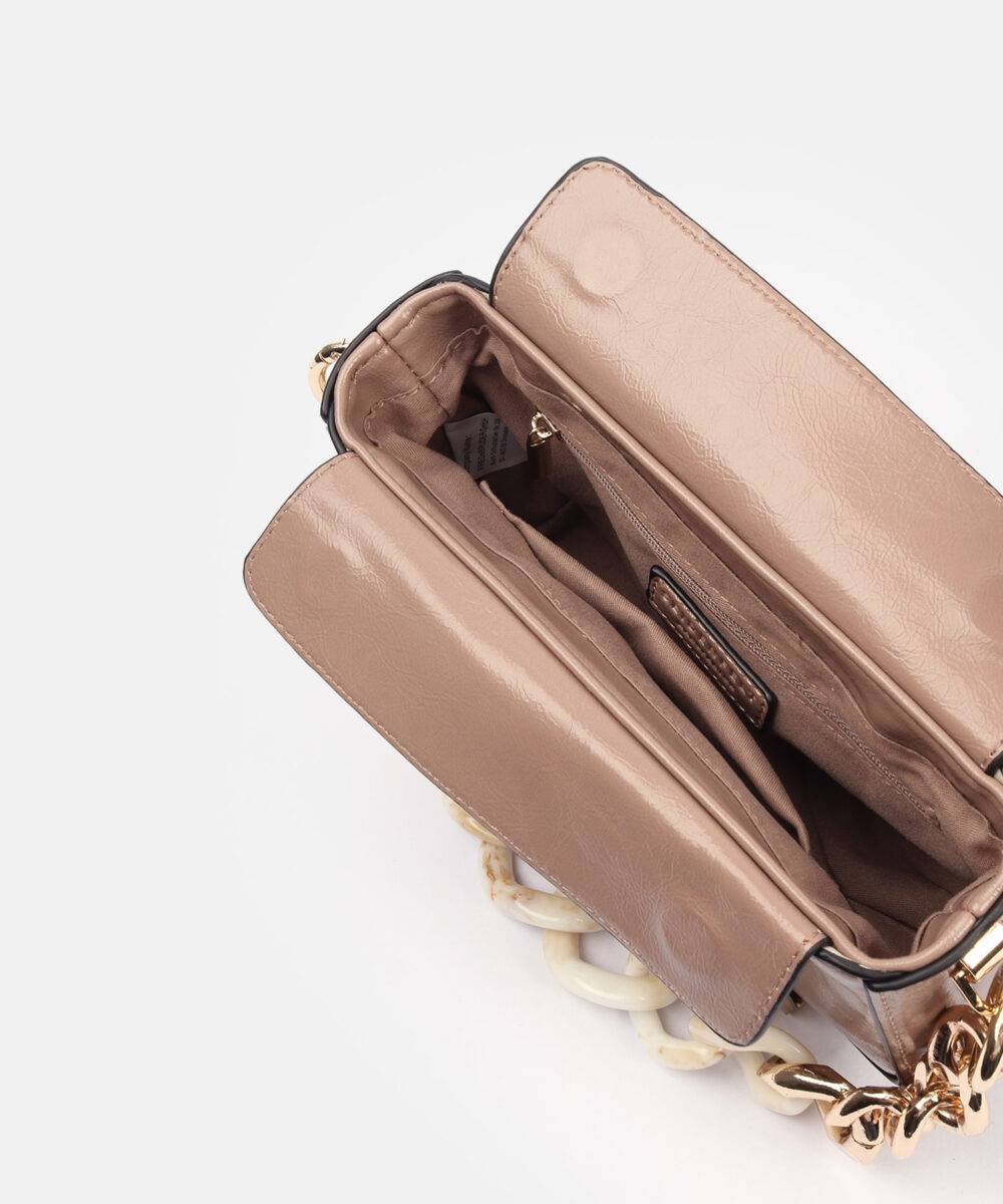 Seidenfelt Sokna Shoulderbag with chain Vierteljährliche Förderung