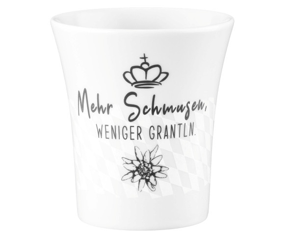Seltmann Weiden Diva Becher mit Henkel 0,40 l Weniger grantln