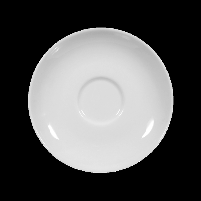 Seltmann Weiden Rondo / Liane Untertasse zur Moccatasse 12 cm weiß