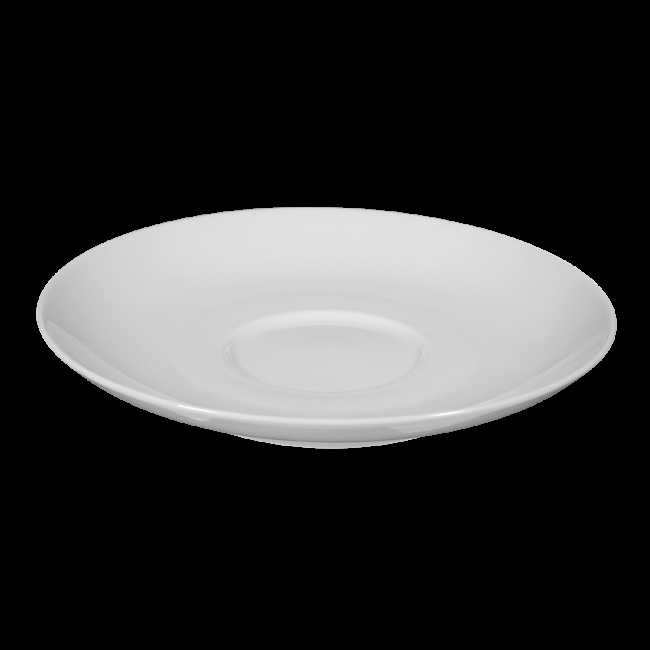 Seltmann Weiden Rondo / Liane Untertasse zur Frühstückstasse 16 cm weiß