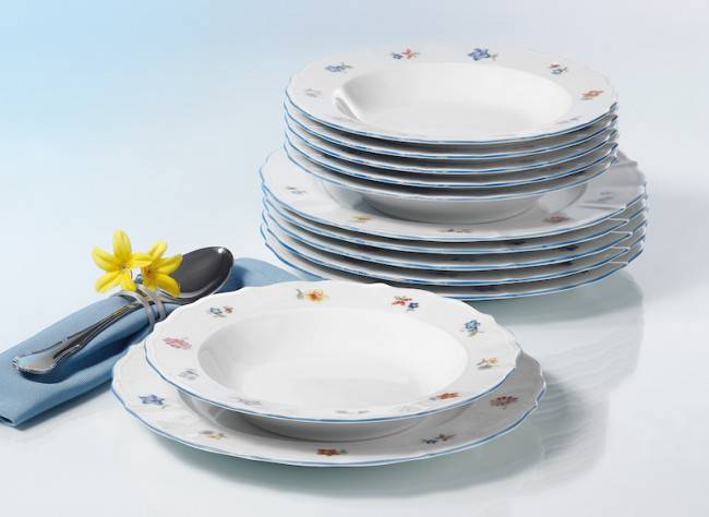 Seltmann Weiden Sonate Tafelservice 12-teilig Nostalgie Clearance-Verkauf
