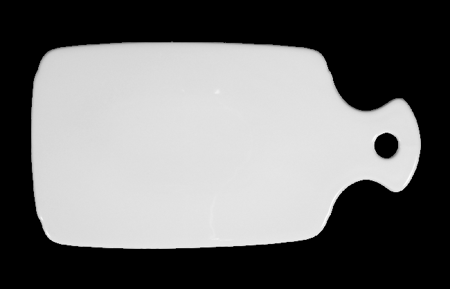 Seltmann Weiden Lukullus Brotbrett 27 cm weiß