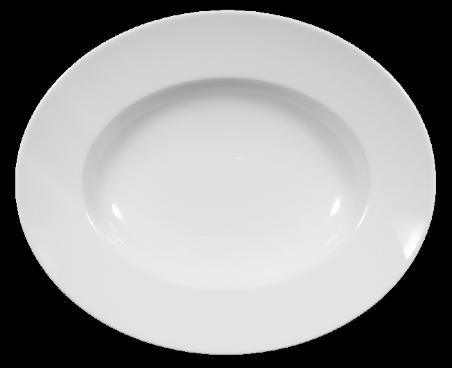 Seltmann Weiden Lukullus Pastateller oval 32 cm weiß