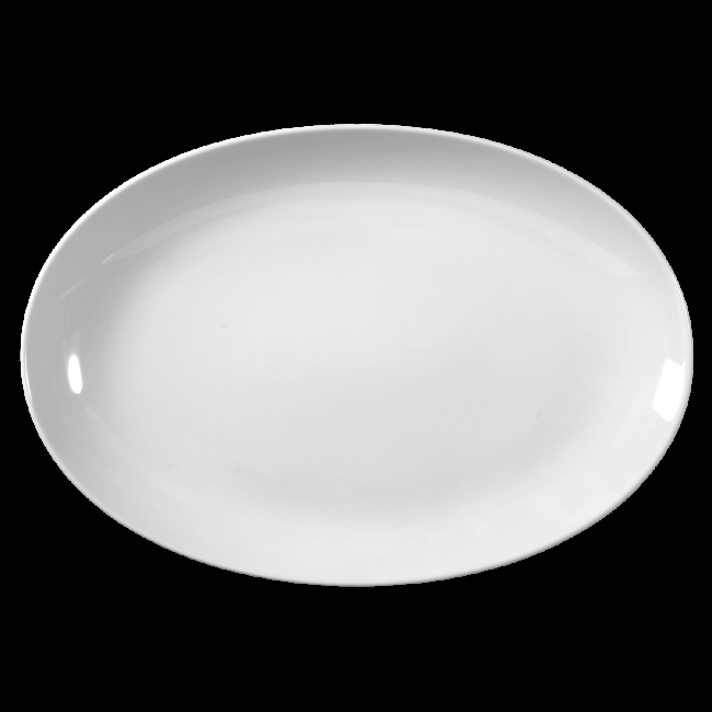 Seltmann Weiden Rondo / Liane Platte oval 35 cm weiß Nur noch ein Tag übrig