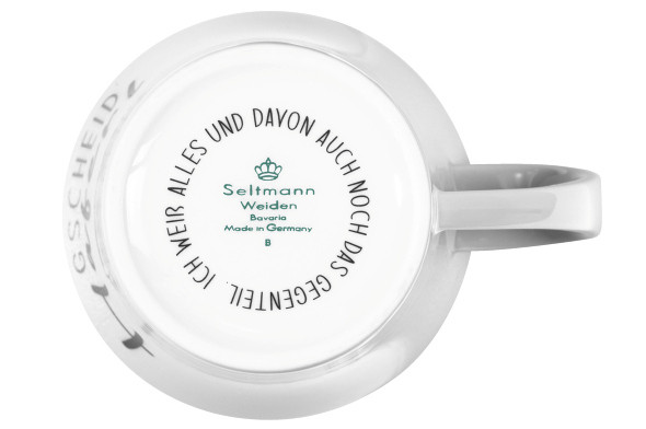 Seltmann Weiden Diva Becher mit Henkel 0,40 l Servus (VE) Cyber Monday