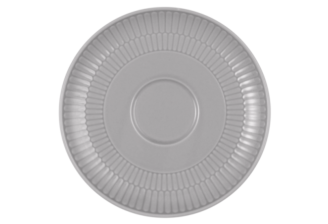 Seltmann Weiden Amina Kombi-Untertasse groß 16 cm Silbergrau Wochenangebot