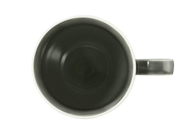 Seltmann Weiden Beat Becher mit Henkel 0,35 l mit Relief Color Glaze Perlgrau Rabatte dieses Monats