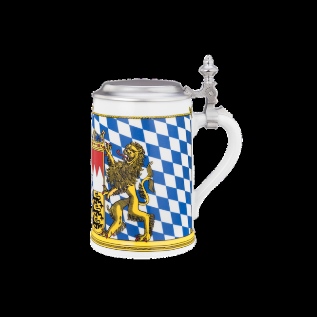 Seltmann Weiden Compact Bierkrug mit Deckel 0,63 l Bayern