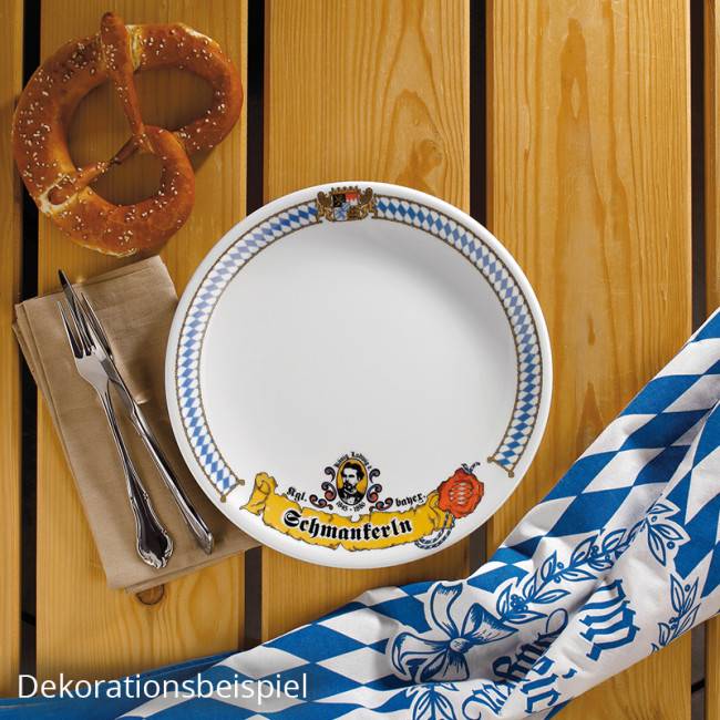 Seltmann Weiden Compact Speiseteller "Schmankerl" 27 cm Bayern Begrenzte Freigabe