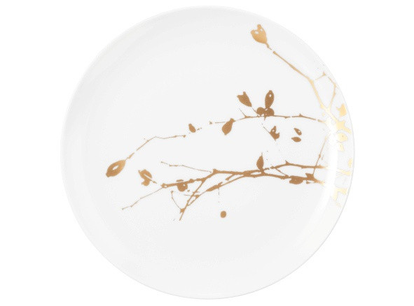 Seltmann Weiden Liberty Frühstücksteller rund 22,5 cm Golden Rose Hip