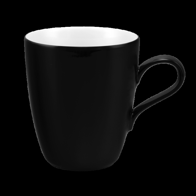 Seltmann Weiden Life Becher mit Henkel 0,40 l Fashion Glamorous Black