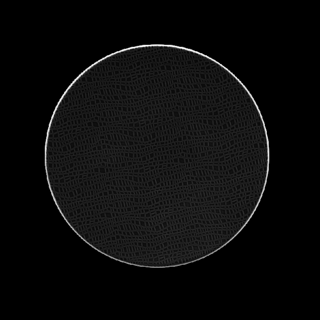 Seltmann Weiden Life Frühstücksteller rund 22,5 cm Fashion Glamorous Black