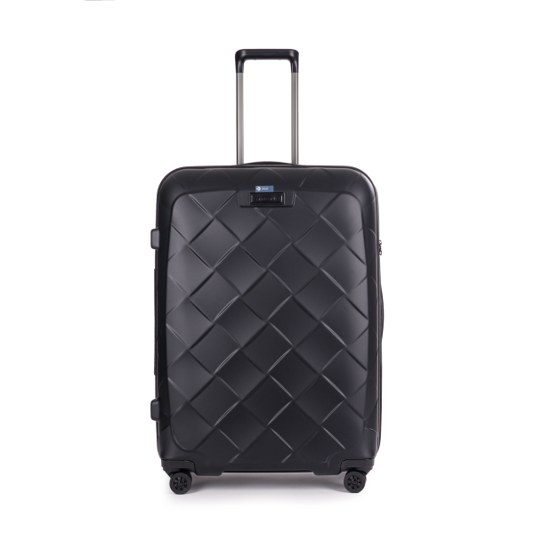 Stratic Leather&More - Hartschalen-Koffer L (bis 76cm), 4 Rollen, TSA Schloss matt black Online Shopping