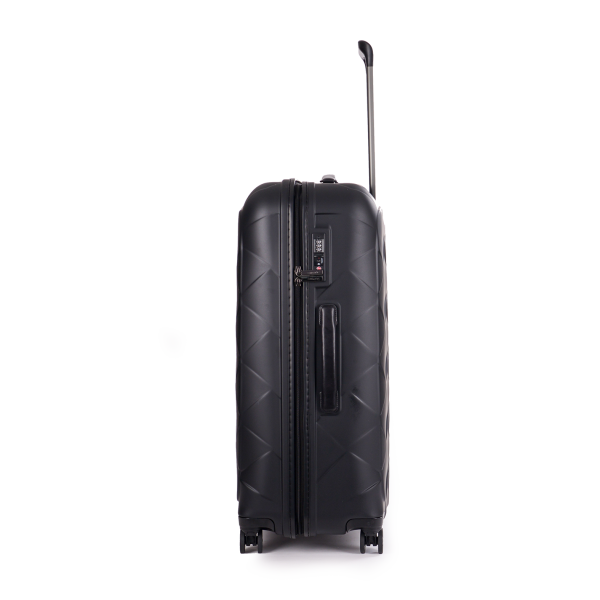 Stratic Leather&More - Hartschalen-Koffer L (bis 76cm), 4 Rollen, TSA Schloss matt black Online Shopping