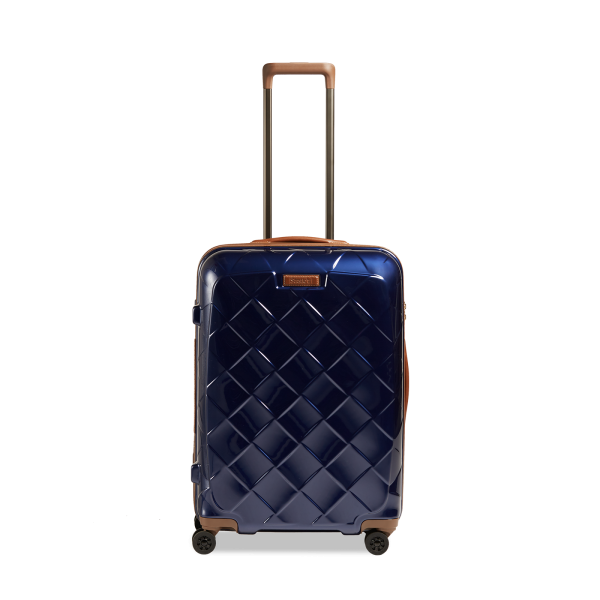 Stratic Leather&More - Hartschalen-Koffer M (bis 66cm), 4 Rollen, TSA Schloss blue Saisonschlussverkauf