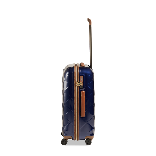 Stratic Leather&More - Hartschalen-Koffer M (bis 66cm), 4 Rollen, TSA Schloss blue Saisonschlussverkauf
