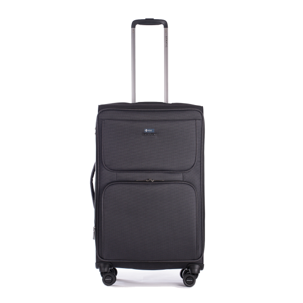 Stratic Bendigo Light + - Koffer-Set 3-teilig (S, M, L) black Kauf eins, bekomm eins gratis