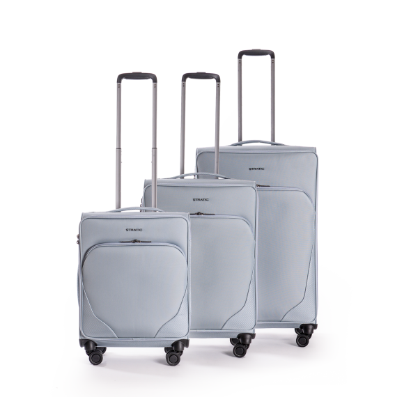 Stratic Mix - Koffer-Set 3-teilig (S, M, L) steel VIP-Rabatte