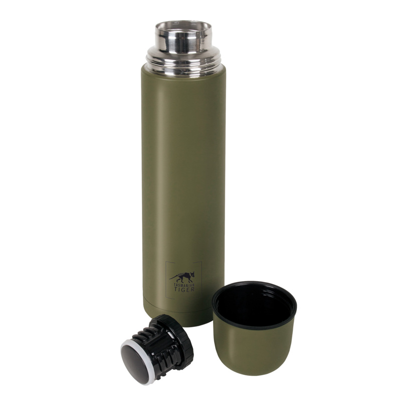 Tasmanian Tiger TT H&C Stuff 1l			Isolierflasche aus Edelstahl Letzter Tag